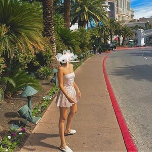 Zara, pink, jumpsuit and dress